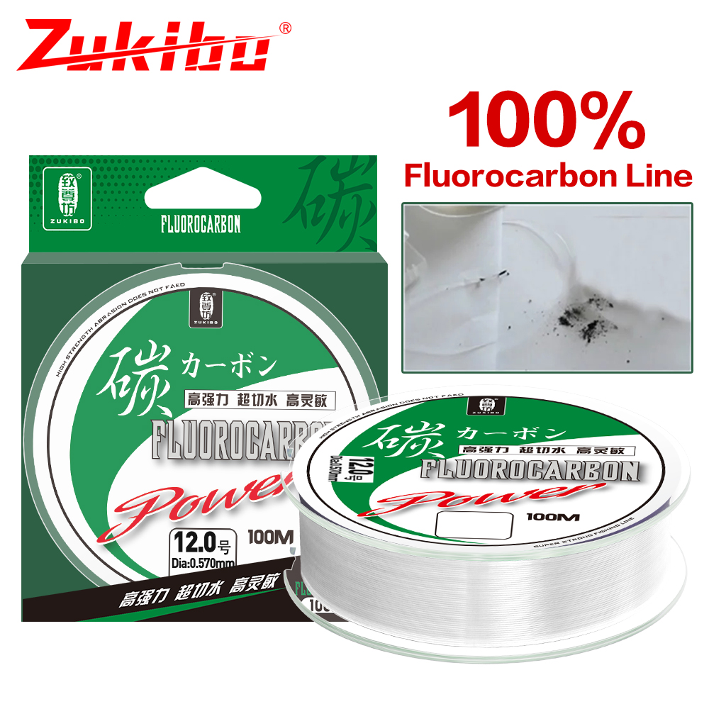 ZUKIBO 50m 100m 100% Fluorocar – Copolymer Line Bewertung und Preis