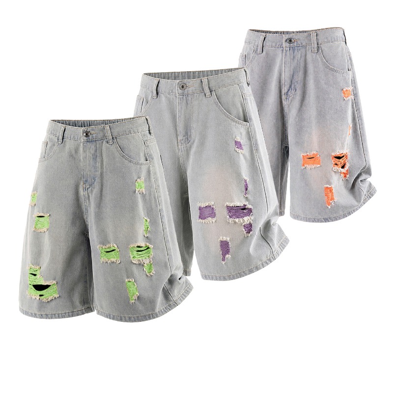 Men's Lined Ripped Denim Short – Fly Line Bewertung und Preis