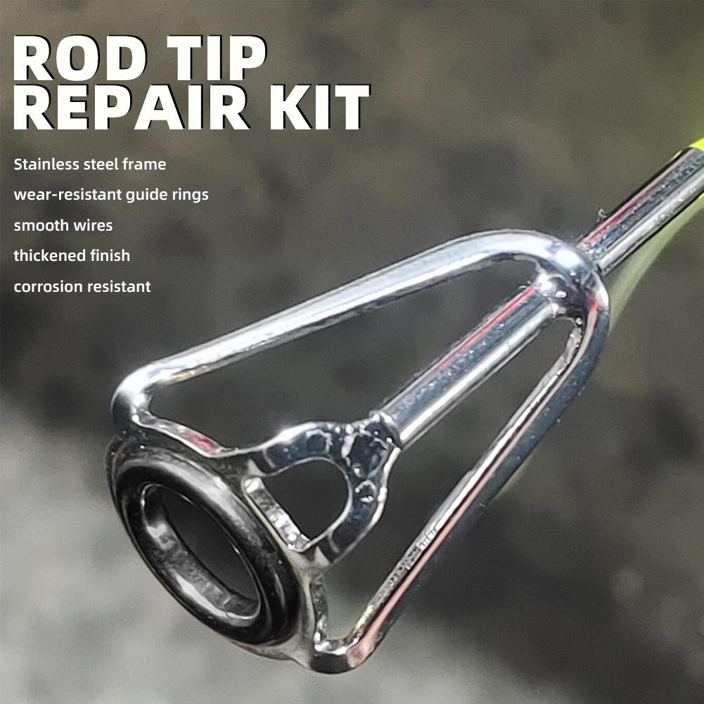 Rod Tip Repair Kit 10pcs Fishi – Saltwater Line Bewertung und Preis