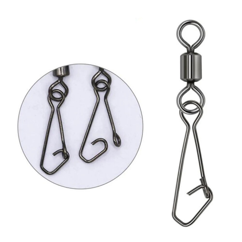 50pcs Fishing Lure Connectors  – Monofilament Line Bewertung und Preis