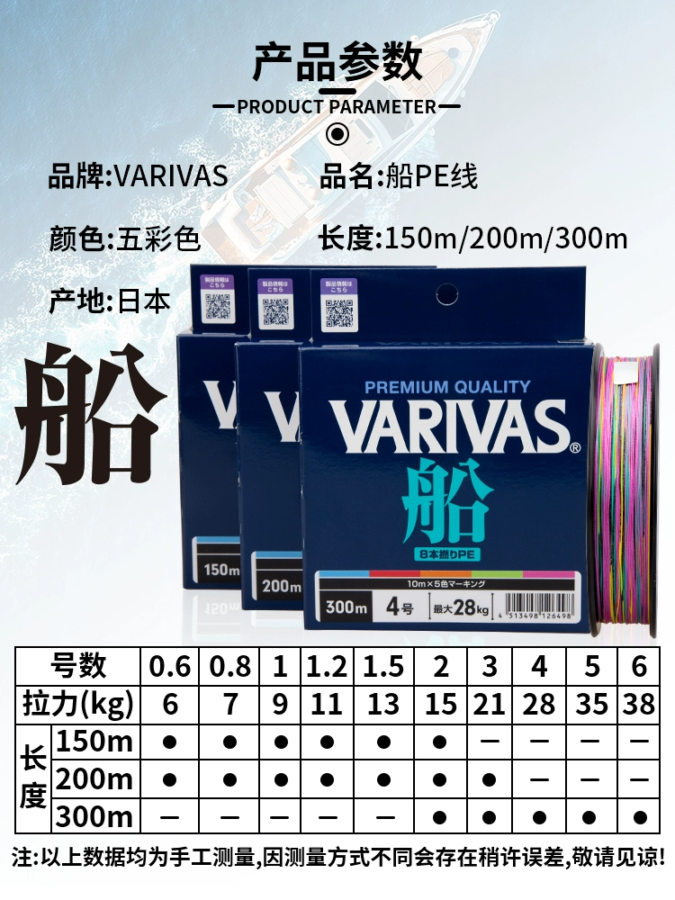 2023 New Varivas Japan orignal – Copolymer Line Bewertung und Preis