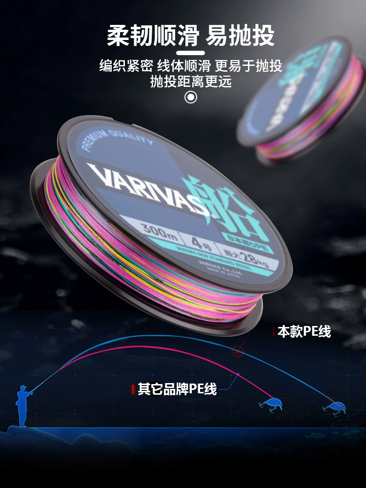 2023 New Varivas Japan orignal – Copolymer Line Bewertung und Preis