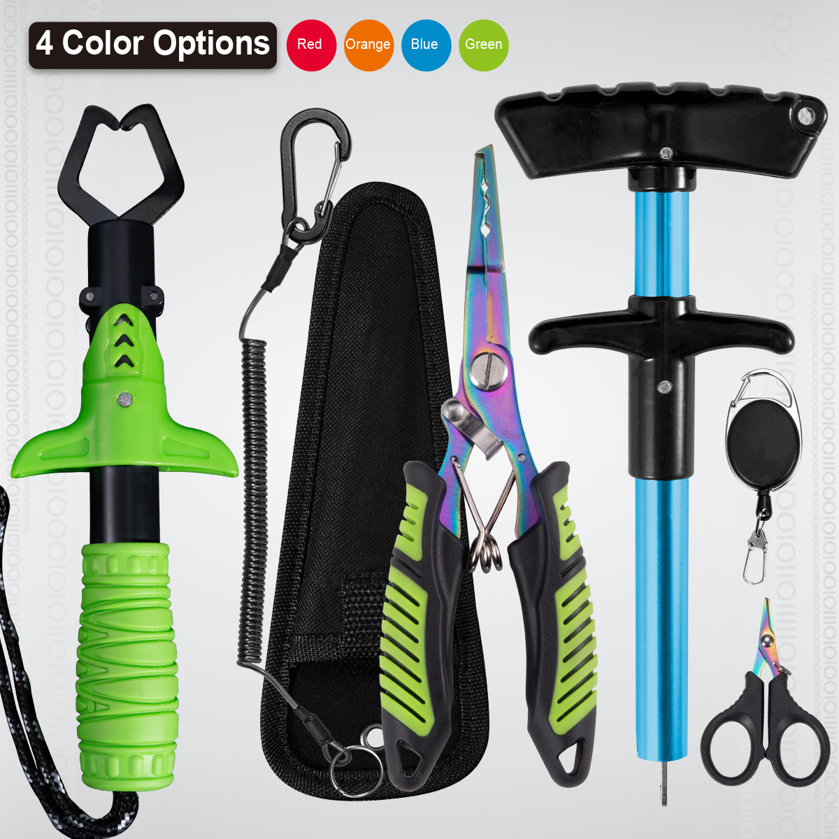 7-piece fishing tool set, prof – Saltwater Line Bewertung und Preis