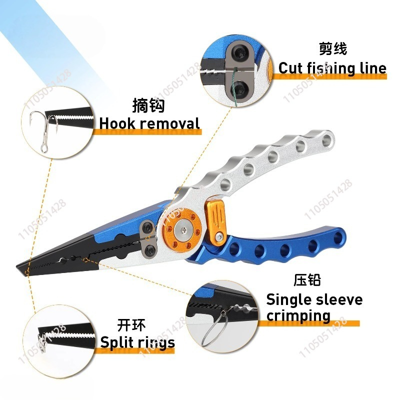 Aluminum Fishing Tackle Pliers – Fishing Line Cutter Bewertung und Preis