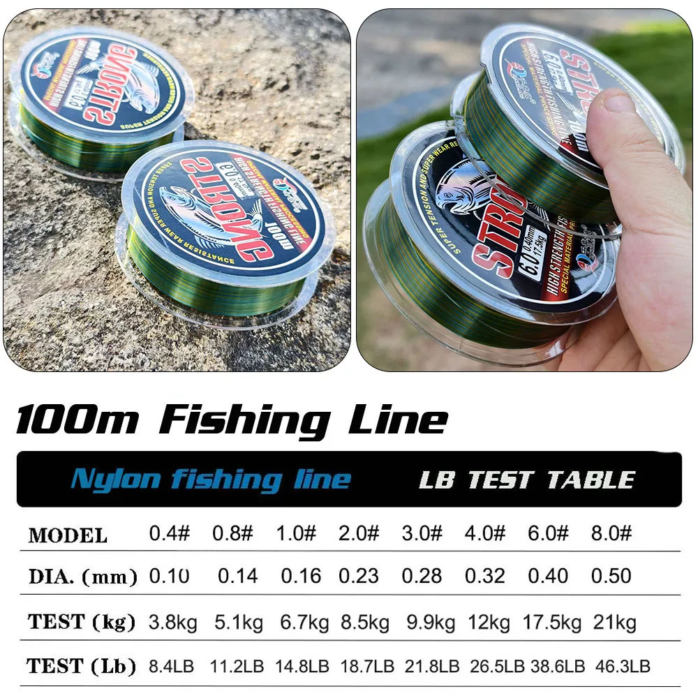 Limnoid100M Fluorocarbon Monof – Fluorocarbon Line Bewertung und Preis