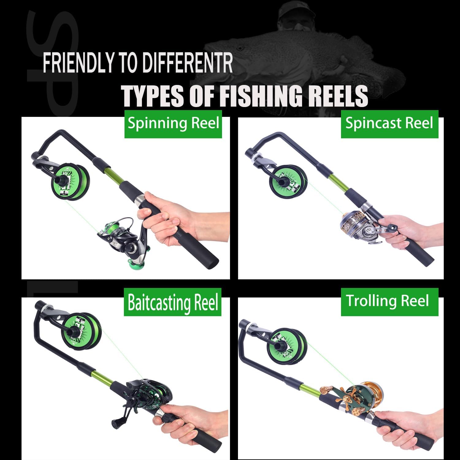 Fishing Line Spooler, Adjustab – Monofilament Line Bewertung und Preis