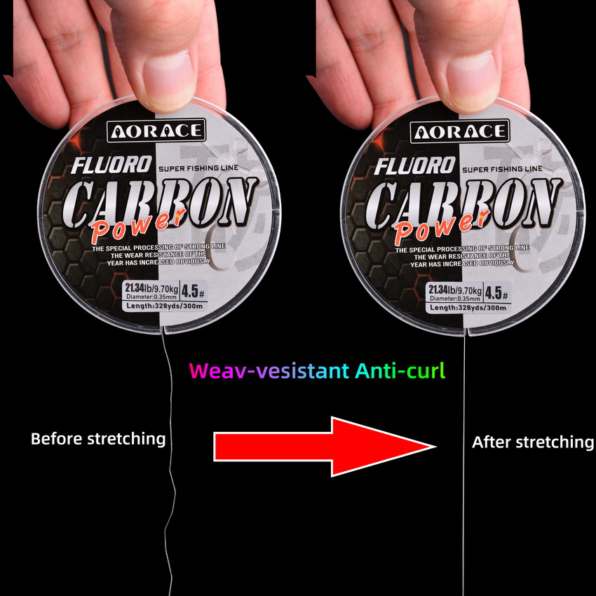 Aorace 300M Fluorocarbon Fishi – Copolymer Line Bewertung und Preis