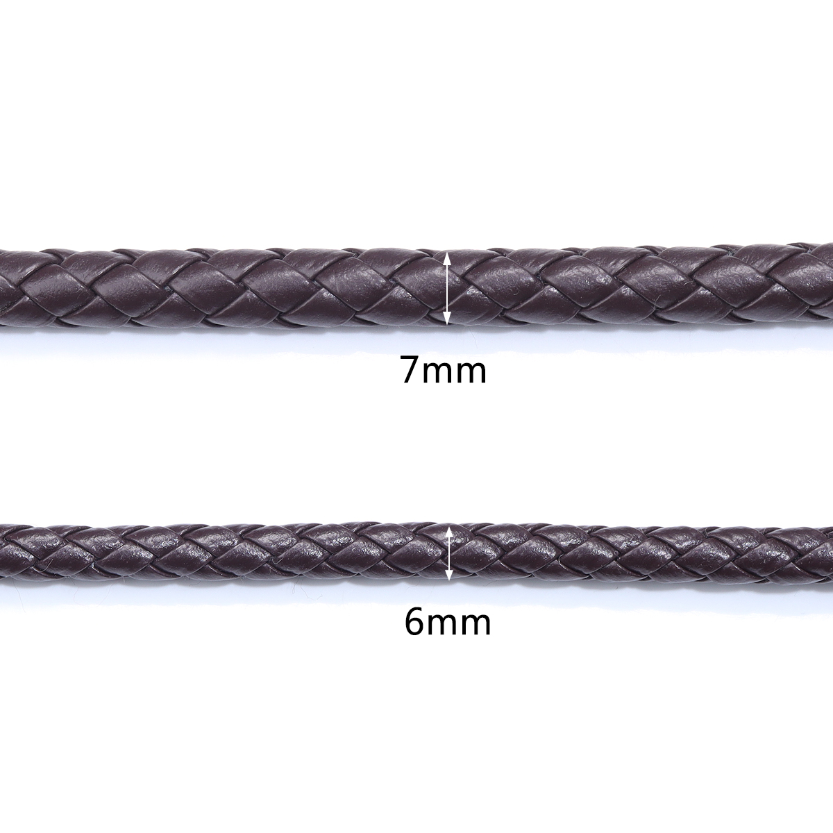 5 Yards/lot 6/7mm Braided Leat – Braided Line Bewertung und Preis