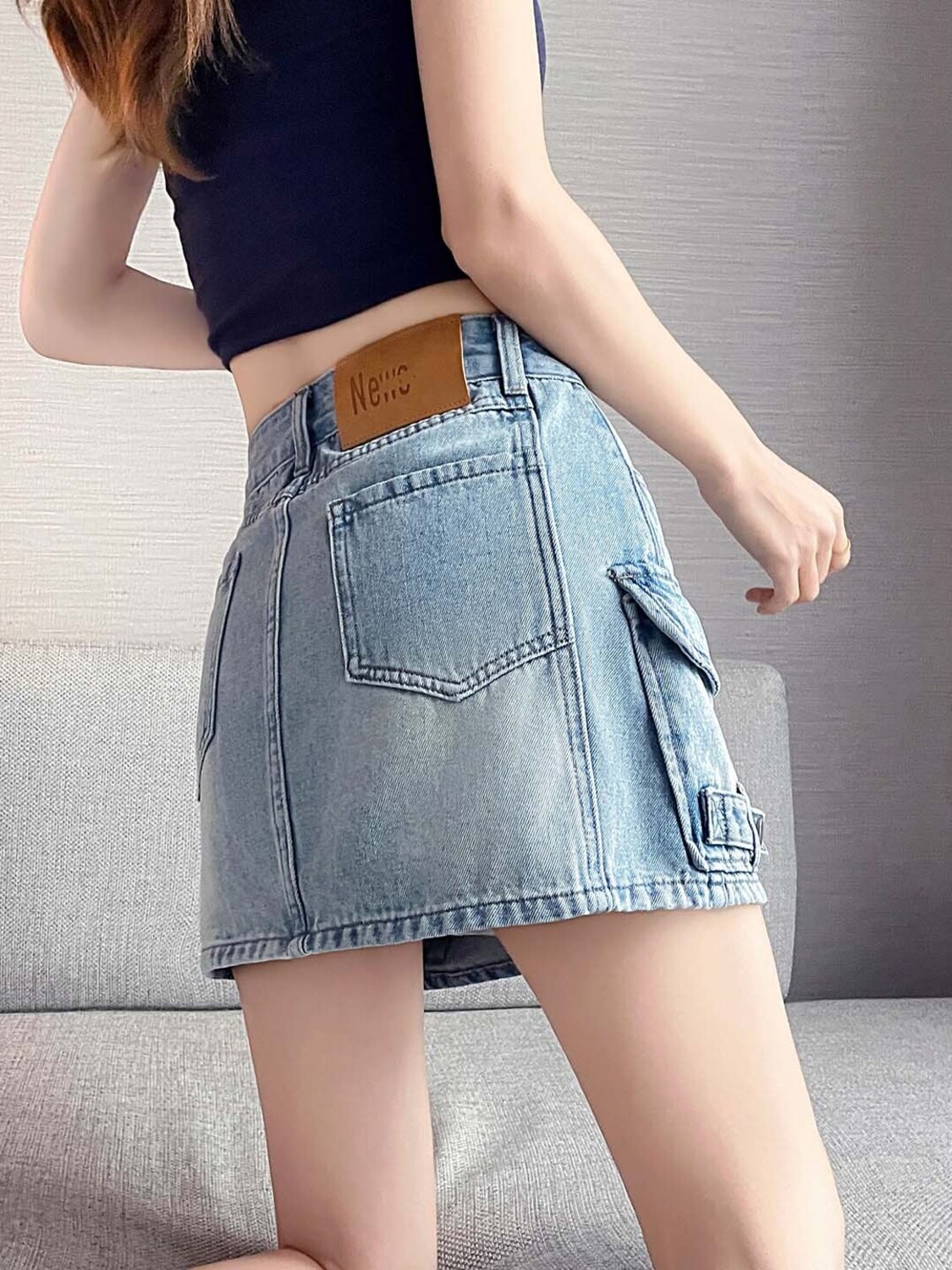 Women High Waist Cargo Denim M – Fly Line Bewertung und Preis